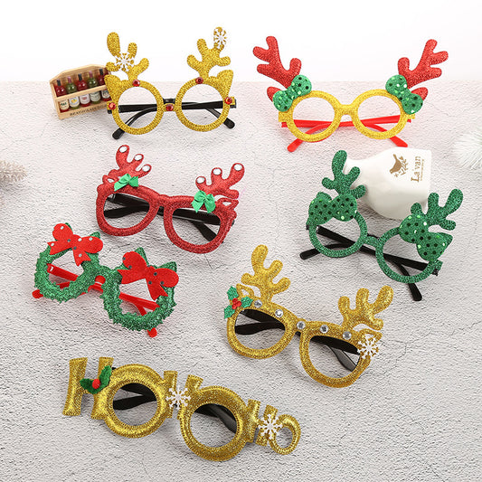 Gafas Luminosas Navideñas para Niños - Marco LED Brillante