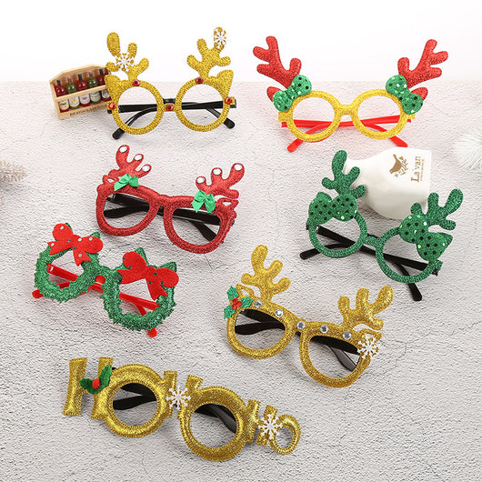 Gafas Luminosas Navideñas para Niños - Marco LED Brillante