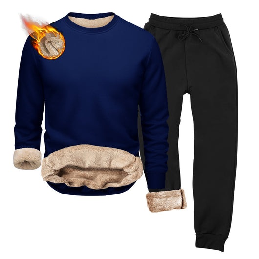 Conjunto Deportivo de Sudadera y Pantalón Acolchado Estilo Europeo - Image 11