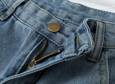 Jeans Rectos de Cintura Alta con Efecto Adelgazante para Mujer - Image 13