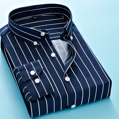 Camisa Ejecutiva de Manga Larga para Hombre - Image 7