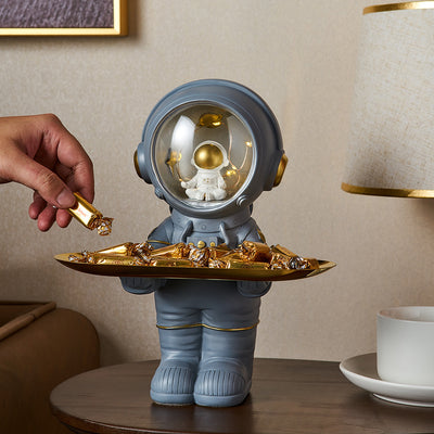 Bandeja Decorativa Astronauta Lujo - Organizador de Entrada con Diseño Moderno - Image 9