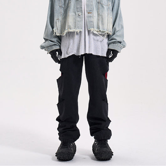 Pantalones Daddy Holgados Vintage - Estilo Retro Lavado