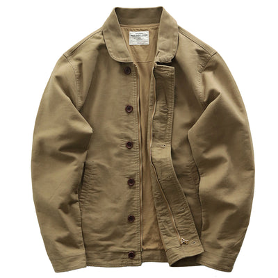 Chaqueta Suelta Retro Casual para Hombre - Estilo Deck Versátil - Image 5