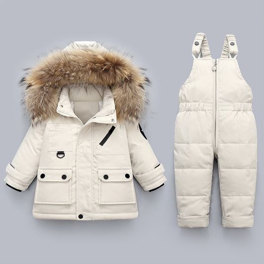 Conjunto de Abrigo Plumón para Bebé Niño - Colección Invierno - Image 2