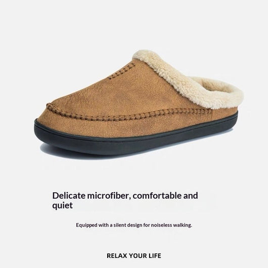 Pantuflas para Hombre con Forro de Pelaje - Comodidad Europea Antideslizante - Image 2