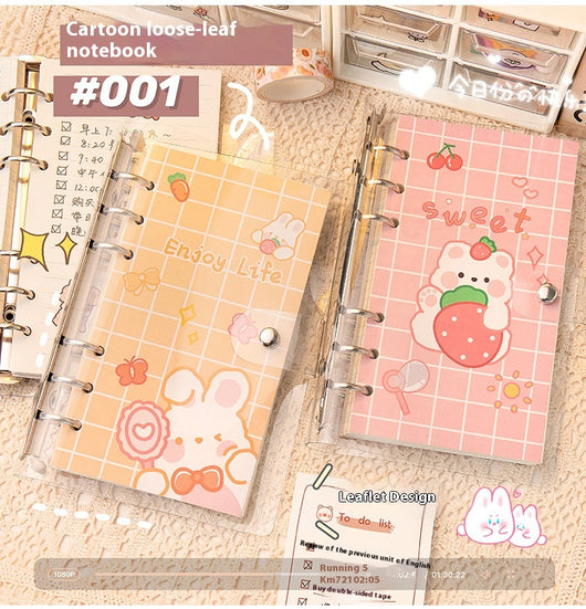 Cuaderno Espiral Suelto Contadora Adorable con Corazones - Diario de Notas - Image 22
