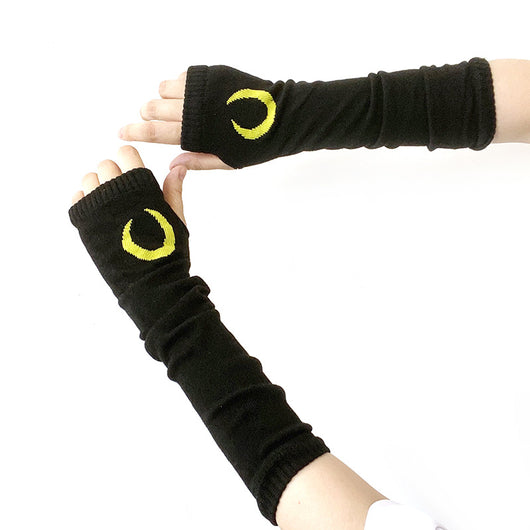 Mangas Tejidas con Agujero para Dedo - Protección y Estilo Japonés - Image 5