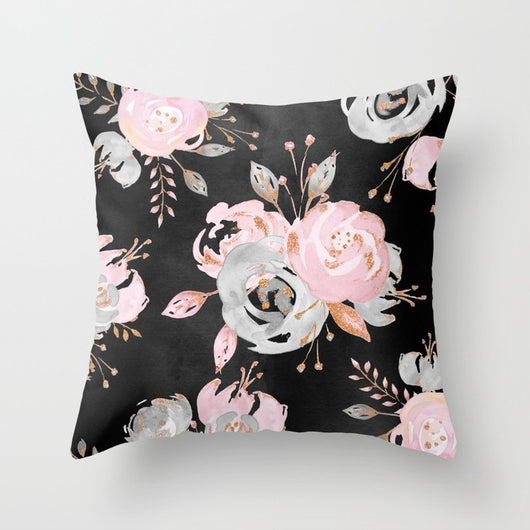 Funda de Almohada Diseño Floral Pastoral Pura para el Hogar - Image 7