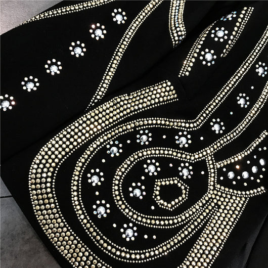 Blazer Dorado con Brillantes - Chaqueta Elegante para Mujer - Image 8
