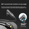 Cable de Audio Óptico Digital con Codo de 90° para TV y Barra de Sonido