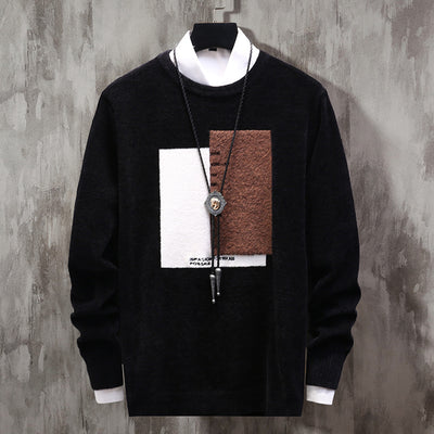 Suéter Tejido de Personalidad para Hombre - Image 6