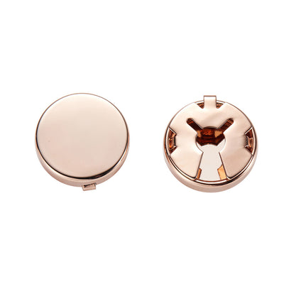 Camisa Elegante para Hombre con Gemelos Bicolor Dorado y Plateado - Image 7