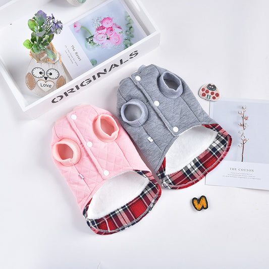 Suéter Térmico Bichón Hiromi para Perros Pequeños - Diseño Rombos - Image 2