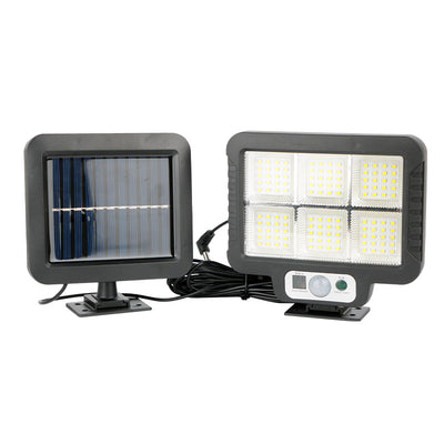 Luz Solar de Pared Bifásica 120 LED con Sensor de Movimiento