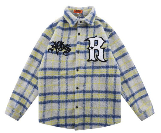 Abrigo Hip Hop Oversized para Parejas - Estilo Urbano Grueso - Image 3