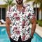 Camisa Casual Hawaiana con Estampado Floral 3D para Hombre