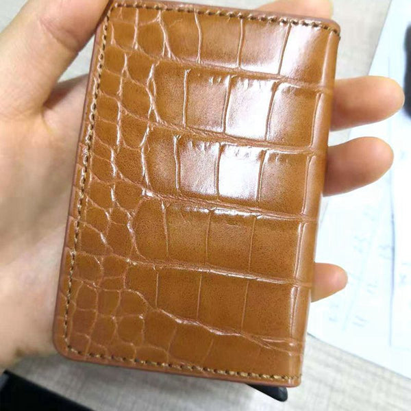 Billetera Metálica con Cartucho de Apertura Automática