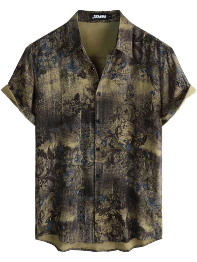 Camisa Hawaiana de Manga Corta con Solapa - Image 29