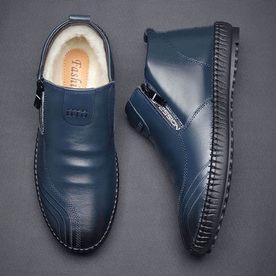 Botas de Invierno para Hombre con Forro de Lana Térmica y Cuero Premium - Image 8