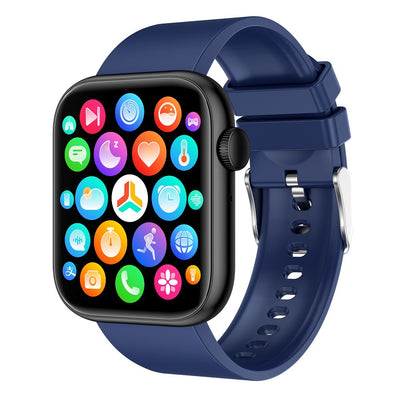 Reloj Inteligente QX7 con Monitor de Temperatura, Llamadas Bluetooth y SOS - Image 6