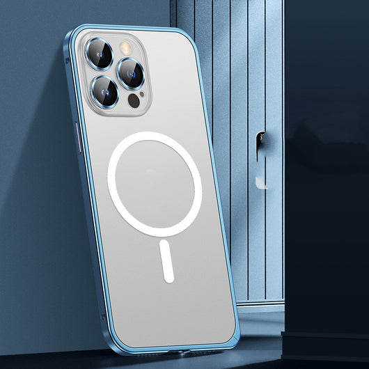 Funda Magnética para Teléfono con Marco Metálico y Acabado Mate - Image 11
