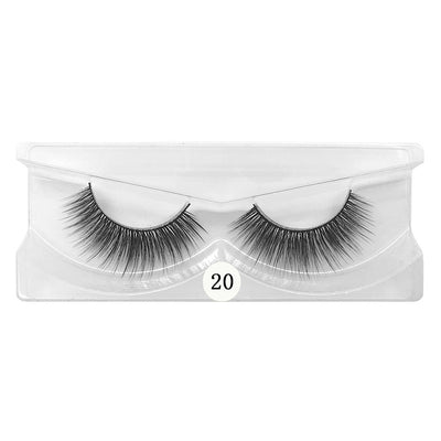 Pestañas Postizas 3D Voluminosas Multicapa - Set de 1 Par Natural - Image 2