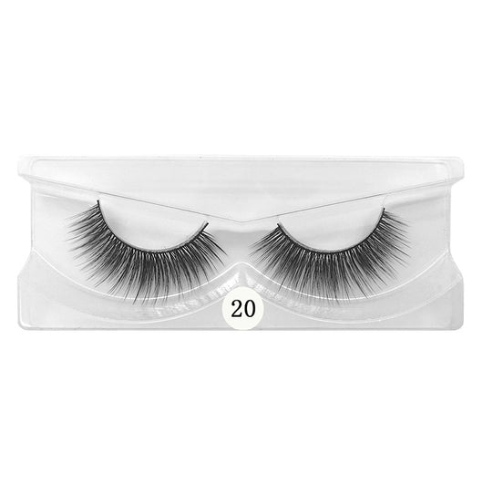 Pestañas Postizas 3D Voluminosas Multicapa - Set de 1 Par Natural - Image 2