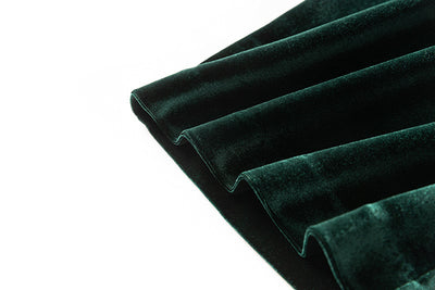Traje de Terciopelo con Detalles de Cuentas para Mujer - Image 34