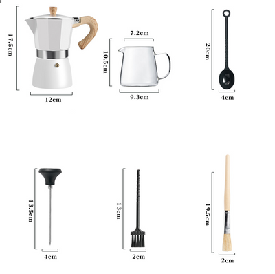 Set Completo de Cafetera Manual con Molinillo y Filtro Prensa - Image 32