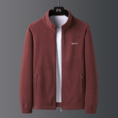 Chaqueta Acolchada de Terciopelo para Hombre Talla Grande - Image 24