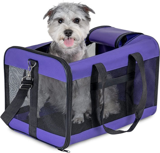 Transportín Portátil Plegable para Perros y Gatos - Bolsa de Viaje Respirable - Image 9