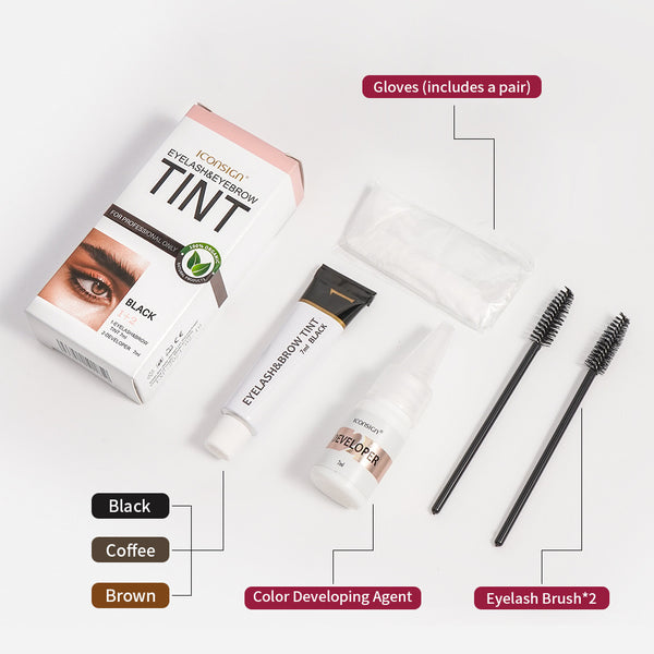Kit de Tinte Semipermanente para Cejas