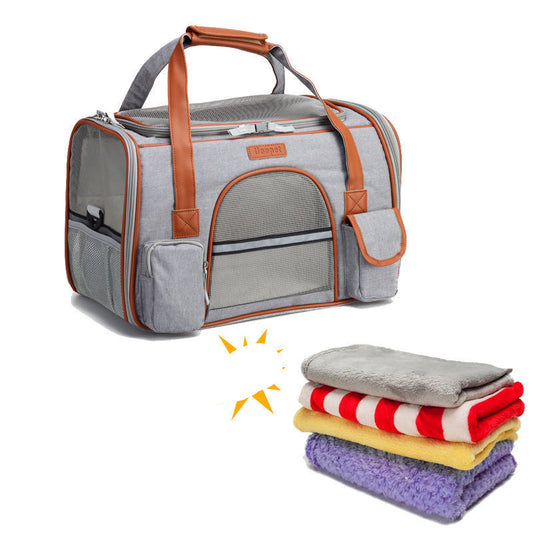 Mochila Transportadora Plegable para Mascotas - Grande, Portátil y Versátil - Image 2