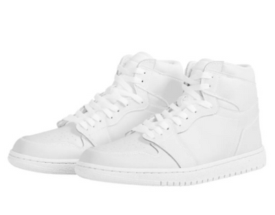 Zapatillas de Baloncesto Blancas Personalizables con Caña Alta - Image 2