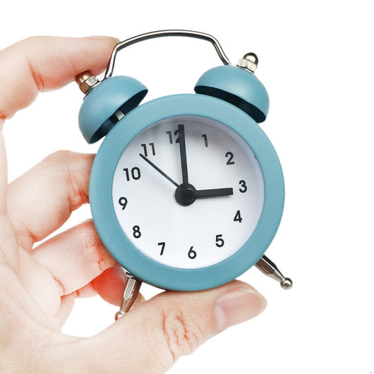 Reloj Despertador Mini de Metal con Diseño Cartoon - Image 3