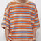 Camiseta Holgada de Rayas y Colores Pastel