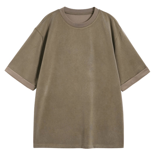 Camiseta Drape Suelta para Hombre - Estilo Casual Relajado - Image 2