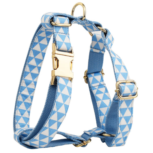 Chaleco para Perro con Lazo de Cuerda Triangular Azul - Image 9