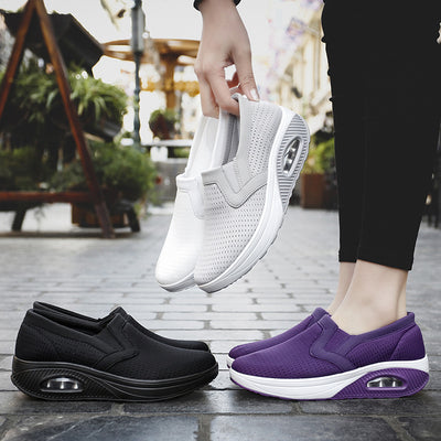 Zapatillas Deportivas Casuales para Mujer Flying Weaving con Suela Suave y Transpirable - Image 2