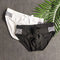 Braga Bikini Clásica Blanco y Negro con Copas