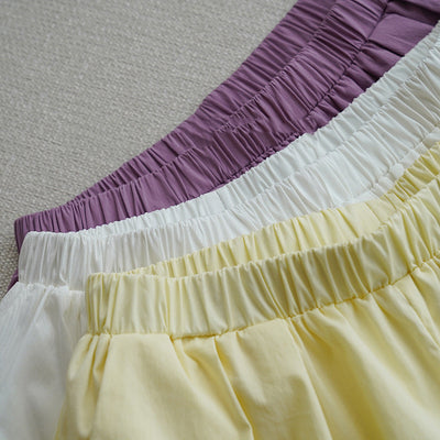 Conjunto Casual Mujer: Blusa Minimalista con Short de Cintura Elástica - Image 14