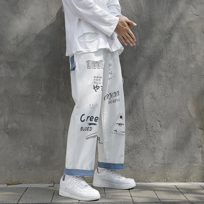 Pantalones Cargo Rectos Oversized de Tela Gruesa Marca Tide - Image 13