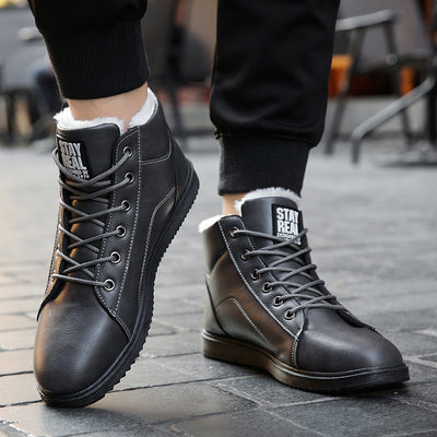 Botas de Nieve Impermeables Altas con Forro Térmico Grueso - Image 9