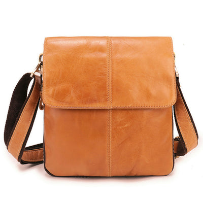 Bolsa Casual de Cuero Genuino para Hombre - Bandolera First Layer - Image 21