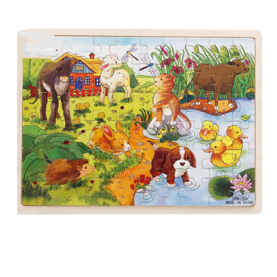Rompecabezas Educativo Infantil de Madera 60 Piezas - Image 14