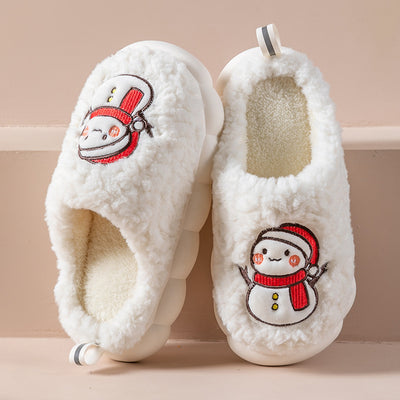 Pantuflas Snowman Térmicas para Pareja - Cómodas, Antideslizantes y Abrigadas - Image 10
