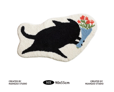 Tapete Infantil Absorbente Antideslizante con Diseño de Gatos - Image 5