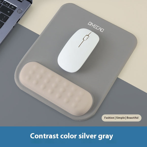 Reposamuñecas Ergonómico con Almohadilla Protectora para Ratón