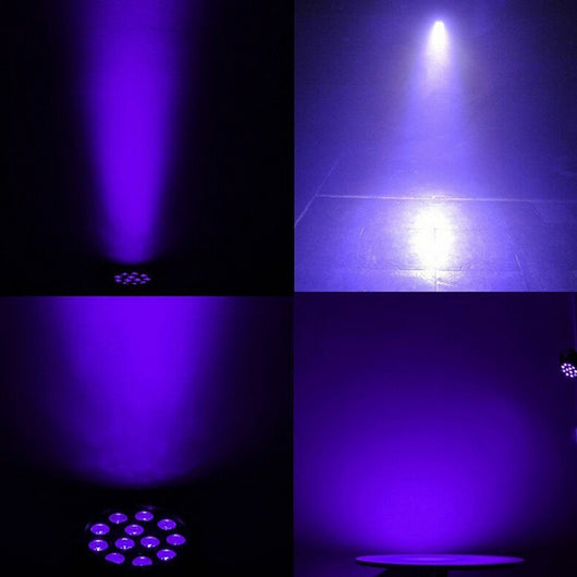 Kit de 12 Luces Par LED UV para Efecto de Teñido y Fondos - Image 2